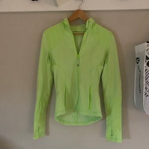 Lime Green Lululemon Jacket